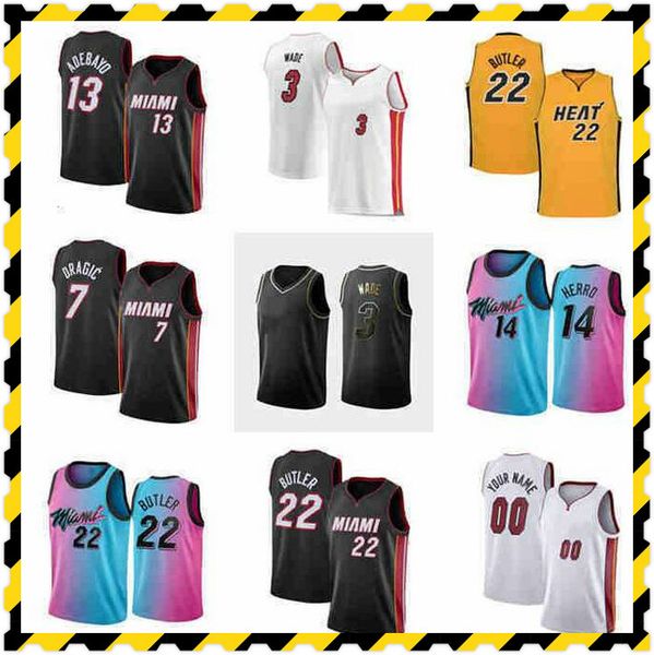 2021 ado 13 jersey 22 butler 3 wade 14 herro 7 dragic 21 whiteside 100% stitching college basketball jersey, Black
2021 ado 13 jersey 22 butler 3 wade 14 herro 7 dragic 21 whiteside 100% stitching college basketball jersey, Black