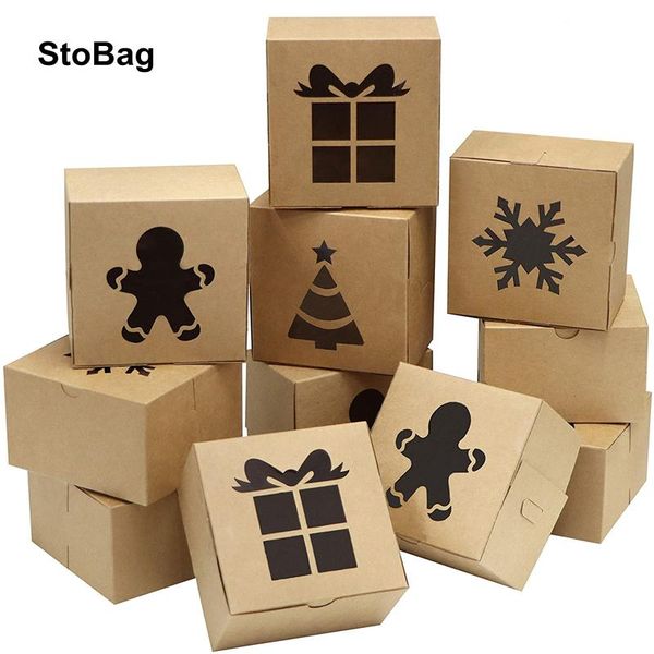 gift wrap stobag 6pcs kraft bakery cookie box christmas cookies brownies cupcake packaging gift-giving favours year with clear window
gift wrap stobag 6pcs kraft bakery cookie box christmas cookies brownies cupcake packaging gift-giving favours year with clear window