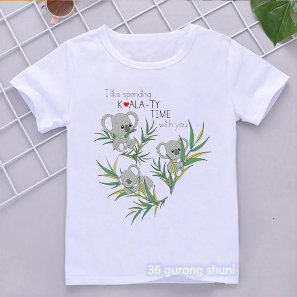 novelty design boys t shirt cute koala on the tree graphic printing toddler baby clothes vogue girls white, Blue
novelty design boys t shirt cute koala on the tree graphic printing toddler baby clothes vogue girls white, Blue