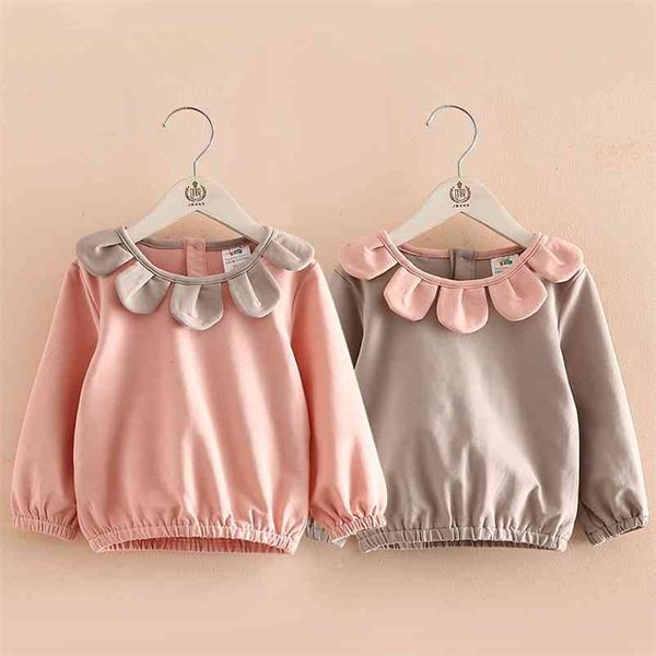 spring autumn 2 3 4 6 8 year children sweet beauty cute big flower leaves o-neck baby kids girls long sleeve basic t-shirts 210625, Blue
spring autumn 2 3 4 6 8 year children sweet beauty cute big flower leaves o-neck baby kids girls long sleeve basic t-shirts 210625, Blue