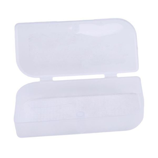 nail art rectangle plastic transparent storage box rhinestone brush pen buffer grinding files container case equipment, Silver
nail art rectangle plastic transparent storage box rhinestone brush pen buffer grinding files container case equipment, Silver