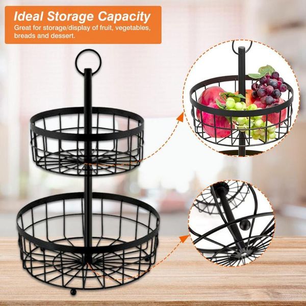 storage baskets 2-tier water drain fruit basket seasoning bottle rotatable fresh fruits and veggies
storage baskets 2-tier water drain fruit basket seasoning bottle rotatable fresh fruits and veggies