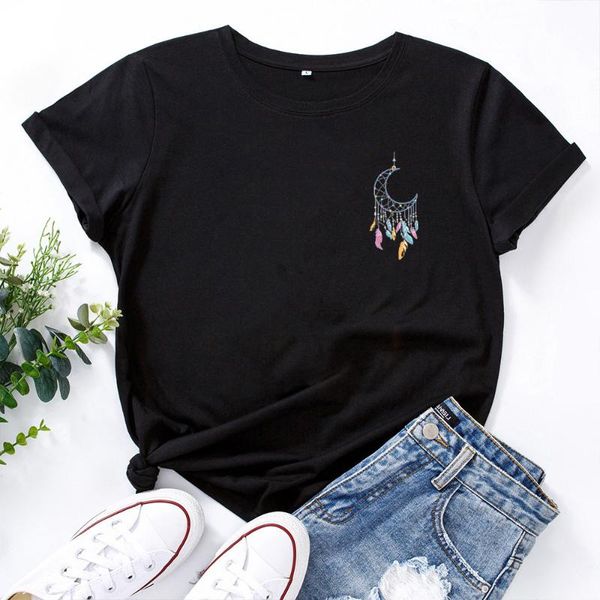 women's t-shirt wind catcher net print woman tshirt cotton o-neck loose t shirt for women harajuku casual short sleeve camisetas mujer, White
women's t-shirt wind catcher net print woman tshirt cotton o-neck loose t shirt for women harajuku casual short sleeve camisetas mujer, White
