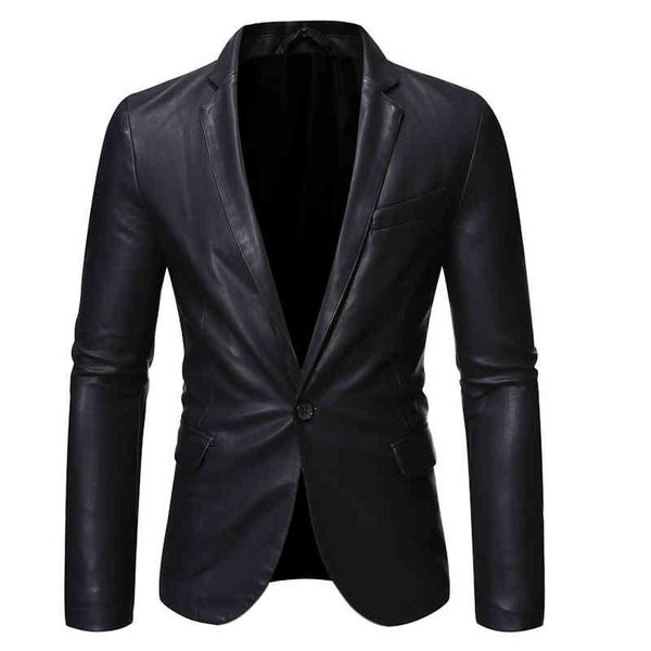in spring autumn of 2021, fashionable leather men's wear, casual single breasted pu black tight and beautiful et
in spring autumn of 2021, fashionable leather men's wear, casual single breasted pu black tight and beautiful et