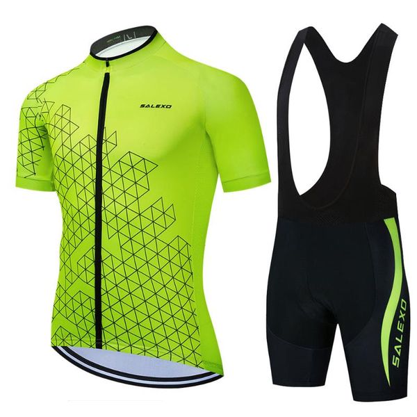 cycling clothing team fluorescent green 2021 men's summer racing bicycle clothes suit quick-dry mountain bike jersey set sets, Black;blue
cycling clothing team fluorescent green 2021 men's summer racing bicycle clothes suit quick-dry mountain bike jersey set sets, Black;blue