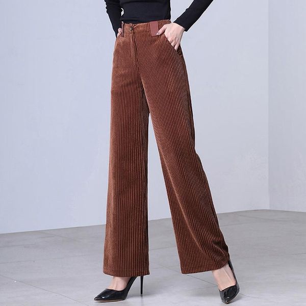 autumn and winter gold velvet wide-leg pants women's trousers loose casual korean high & capris, Black;white
autumn and winter gold velvet wide-leg pants women's trousers loose casual korean high & capris, Black;white