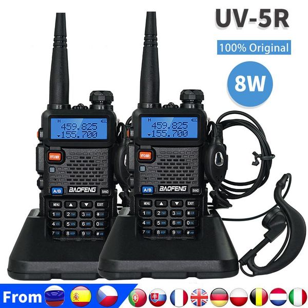 100% original baofeng uv 5r walkie talkie 8 watts high power uv-5r dual band vhf uhf 136-174mhz&400-520mhz uv5r 10km long range
100% original baofeng uv 5r walkie talkie 8 watts high power uv-5r dual band vhf uhf 136-174mhz&400-520mhz uv5r 10km long range