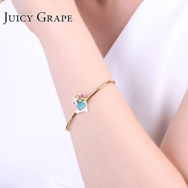 link, chain juicy grape hand painted enamel glaze dancing cat bangle bracelet for women gift, Black
link, chain juicy grape hand painted enamel glaze dancing cat bangle bracelet for women gift, Black