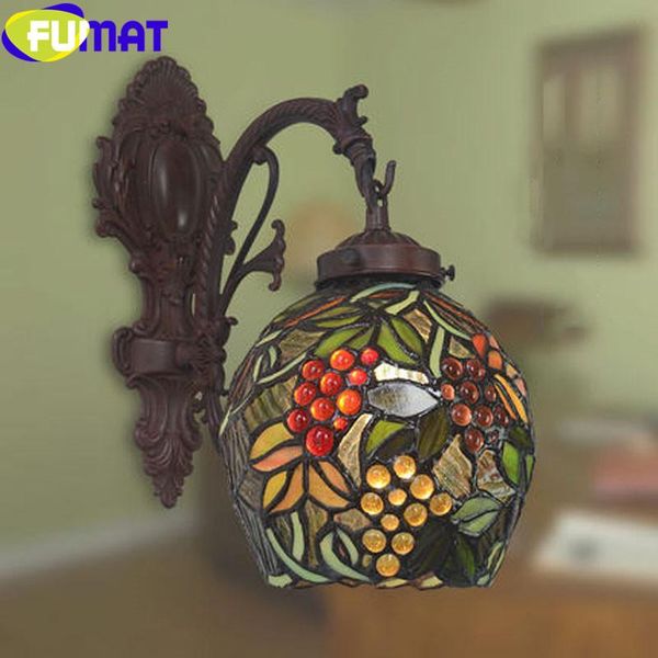 wall lamp fumat tiffany-style stained glass shade light fixture sconce led home deco bedroom bathroom mirror lights
wall lamp fumat tiffany-style stained glass shade light fixture sconce led home deco bedroom bathroom mirror lights