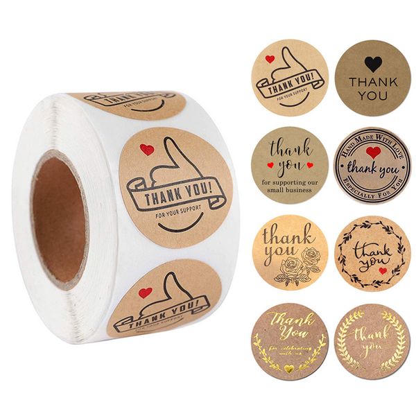 round natural kraft thank you stickers scrapbooking for gift package adhesive handmade sticker envelope seal labels stationery
round natural kraft thank you stickers scrapbooking for gift package adhesive handmade sticker envelope seal labels stationery