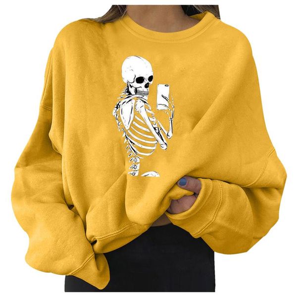 women's blouses & shirts halloween sweater autumn and winter round neck hoodies long sleeve printed sweatshirt roupas femininas 2021, White
women's blouses & shirts halloween sweater autumn and winter round neck hoodies long sleeve printed sweatshirt roupas femininas 2021, White