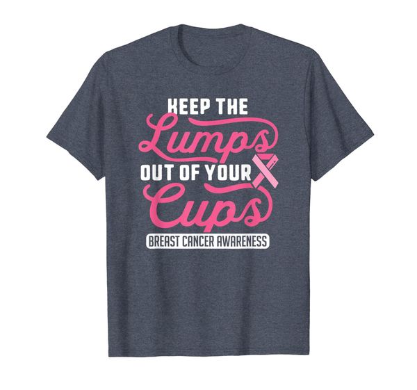 breast cancer survivor shirt support pink ribbon lumps cups, White;black