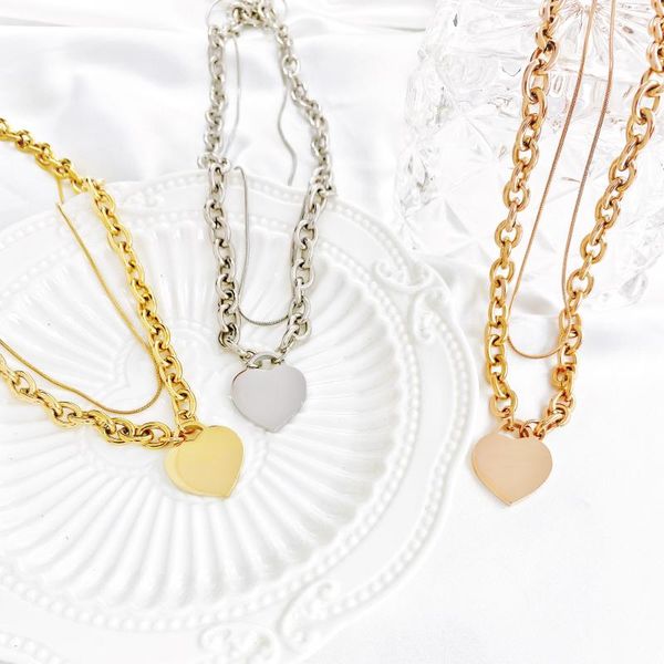 pendant necklaces to beans fashion stainless steel layering solid heart choker ins street style collars necklace jewelry, Silver
pendant necklaces to beans fashion stainless steel layering solid heart choker ins street style collars necklace jewelry, Silver