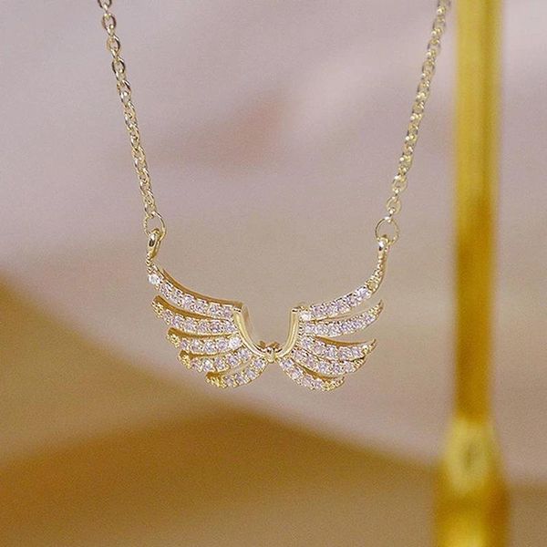 chokers charm short design clavicle zircon women birthday gift pendant exquisite simplicity angel necklace wedding accessories, Golden;silver
chokers charm short design clavicle zircon women birthday gift pendant exquisite simplicity angel necklace wedding accessories, Golden;silver