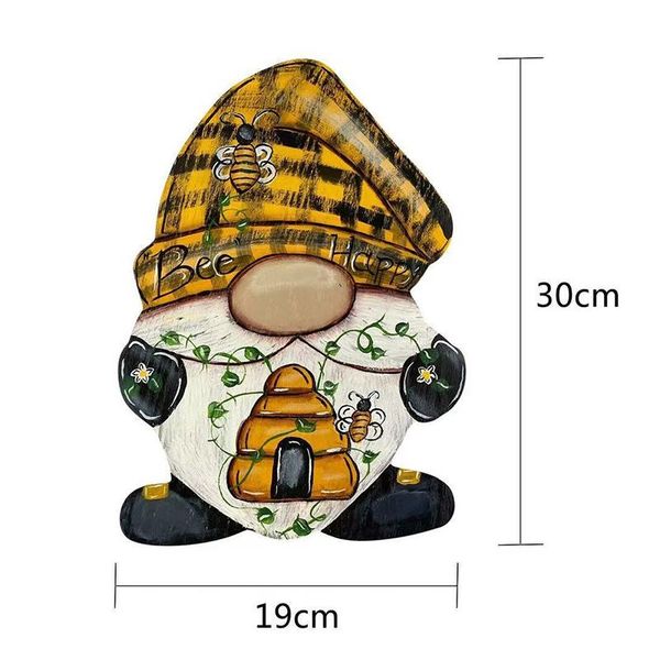 party decoration bee gnome wreath attachment grapevine sign day porch front door decor window hangings welcome acrylic board b1
party decoration bee gnome wreath attachment grapevine sign day porch front door decor window hangings welcome acrylic board b1