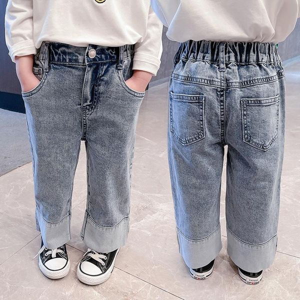 jeans korean baby solid color spring autumn pants girls casual style toddler button pocket play clothes children 2-7t, Blue
jeans korean baby solid color spring autumn pants girls casual style toddler button pocket play clothes children 2-7t, Blue