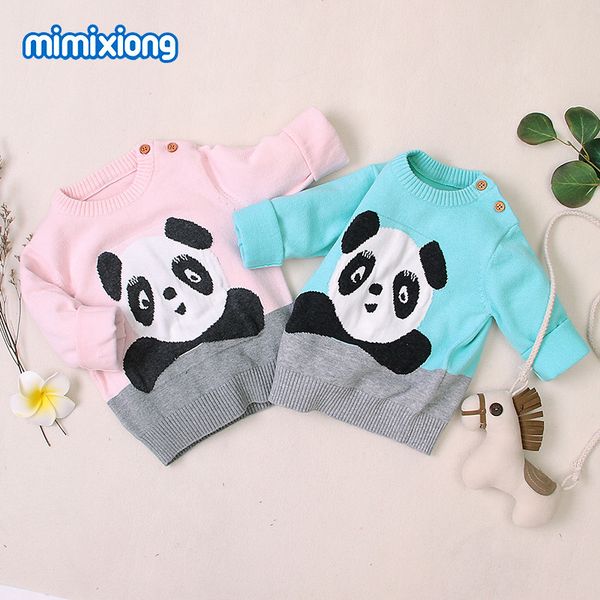 factory wholesale boys' and girls' knitted cartoon panda cute long sleeve sweater, Blue
factory wholesale boys' and girls' knitted cartoon panda cute long sleeve sweater, Blue