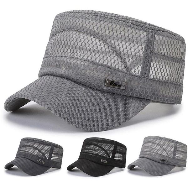 wide brim hats men's mesh baseball cap breathable summer caps dad hat outdoor fishing bone gorras snapback trucker, Blue;gray
wide brim hats men's mesh baseball cap breathable summer caps dad hat outdoor fishing bone gorras snapback trucker, Blue;gray