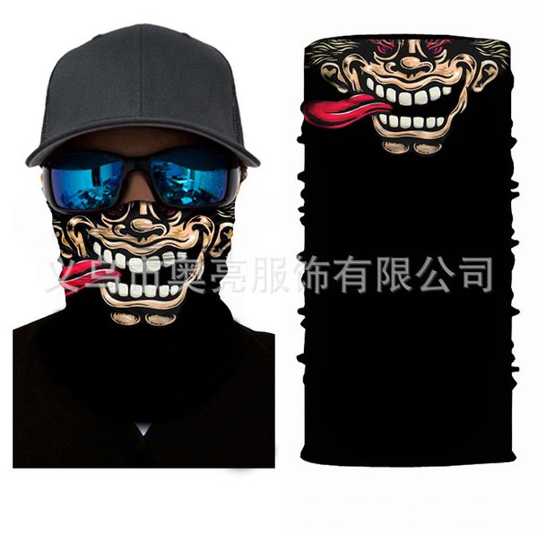 funny printing and versatile multifunctional scarf magic headscarf sunscreen riding mask
funny printing and versatile multifunctional scarf magic headscarf sunscreen riding mask