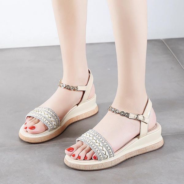 platform sandals shoes women 2021 summer girls pearl sandles gladiator beige sandalias de tacon, Black
platform sandals shoes women 2021 summer girls pearl sandles gladiator beige sandalias de tacon, Black