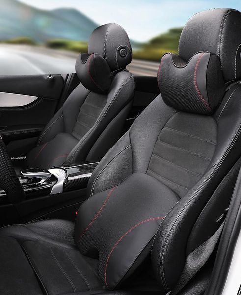 seat cushions pu leather knitted eyelet memory foam car neck pillow waist rest back lumbar cushion headrest
seat cushions pu leather knitted eyelet memory foam car neck pillow waist rest back lumbar cushion headrest