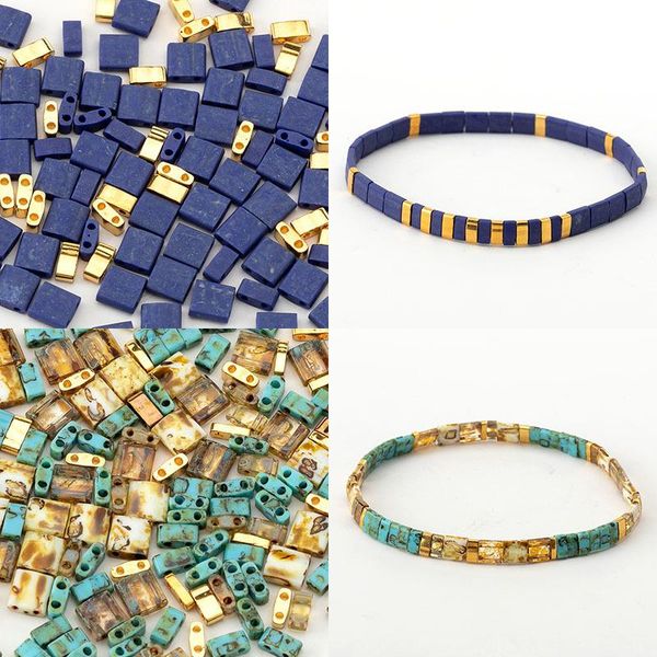 other taidian miyuki tila beads japanese square glass pearls multi color and size women handmade gifts modern style 5grams/bag
other taidian miyuki tila beads japanese square glass pearls multi color and size women handmade gifts modern style 5grams/bag