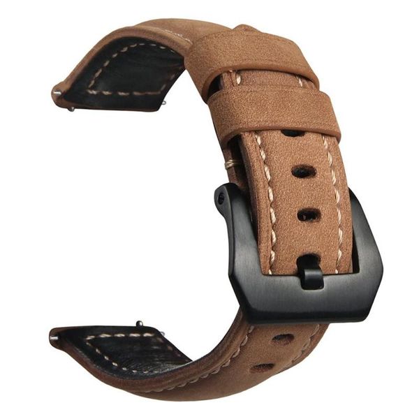 watch bands 22mm genuine leather strap for gear s3 smart band replacement bracelet classic frontier, Black;brown
watch bands 22mm genuine leather strap for gear s3 smart band replacement bracelet classic frontier, Black;brown
