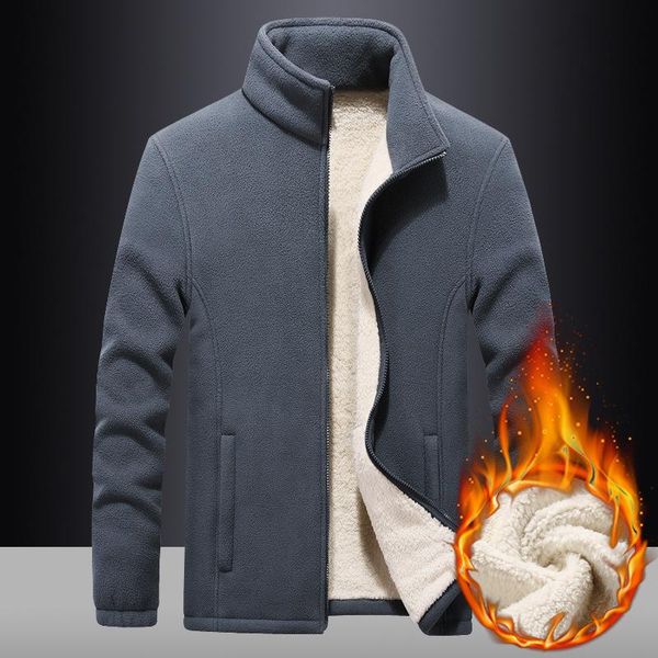men's hoodies & sweatshirts lamb cashmere oversized loose cardigan fleece coats jackets men autumn winter plus velvet thick warm jacket, Black
men's hoodies & sweatshirts lamb cashmere oversized loose cardigan fleece coats jackets men autumn winter plus velvet thick warm jacket, Black
