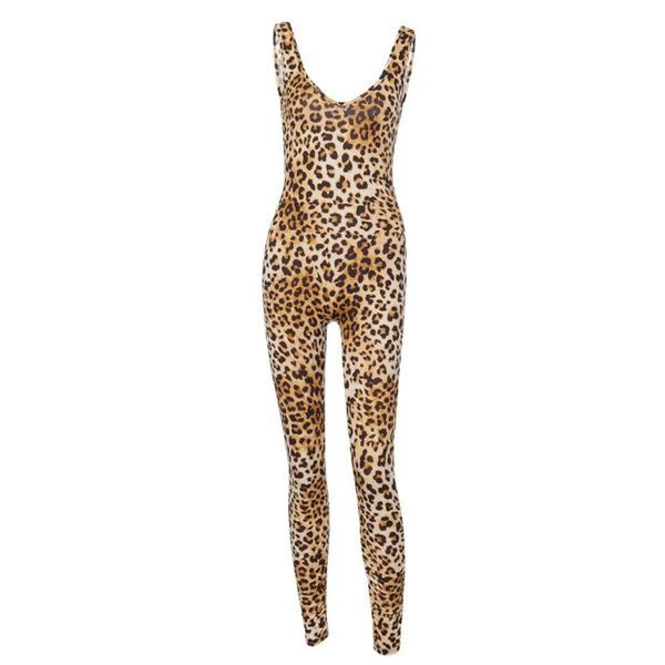 women's leopard print romper sling jumpsuit summer womens clothing sleeveless slim fit backless one piece jumpsuits & rompers, Black;white
women's leopard print romper sling jumpsuit summer womens clothing sleeveless slim fit backless one piece jumpsuits & rompers, Black;white