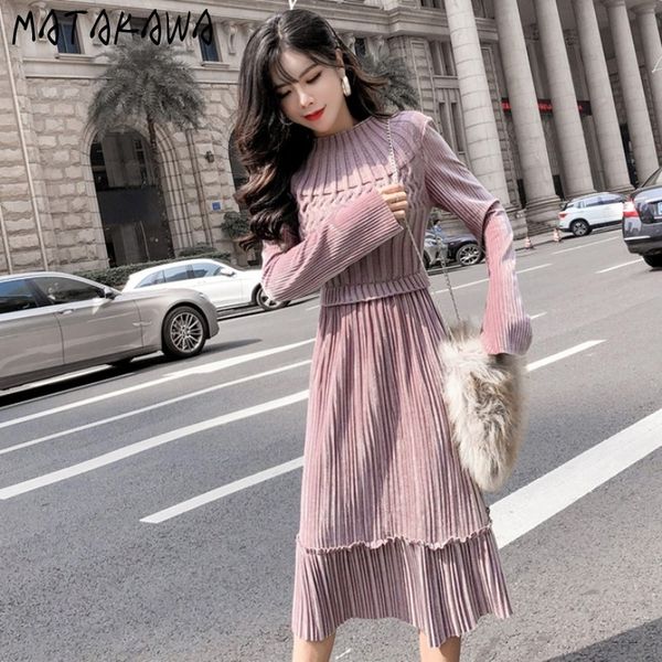 matakawa autumn and winter clothing fashion femme robe ladies round neck long sleeve dress slim waist goddess dress women 210513, Black;gray
matakawa autumn and winter clothing fashion femme robe ladies round neck long sleeve dress slim waist goddess dress women 210513, Black;gray