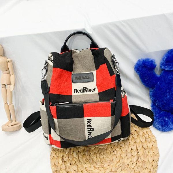 backpack casual women's large capacity canvas female classic anti-theft knapsack for school teenage girls bags women 2021
backpack casual women's large capacity canvas female classic anti-theft knapsack for school teenage girls bags women 2021