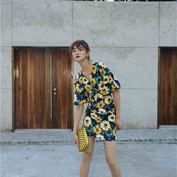 casual dresses sunflower vintage wrap women v neck bodycon tunic mini ladies short lantern sleeve floral ih7d, Black;gray
casual dresses sunflower vintage wrap women v neck bodycon tunic mini ladies short lantern sleeve floral ih7d, Black;gray