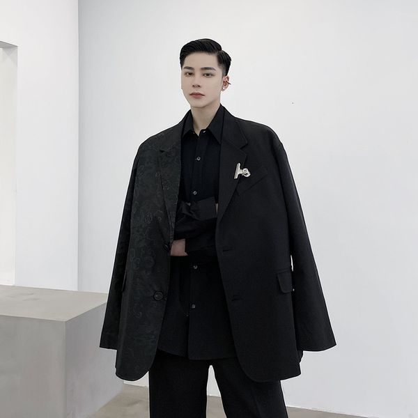 men's suits & blazers men dragon print vintage fashion casual coat male streetwear hip hop jacket outerwear rr2p, White;black
men's suits & blazers men dragon print vintage fashion casual coat male streetwear hip hop jacket outerwear rr2p, White;black