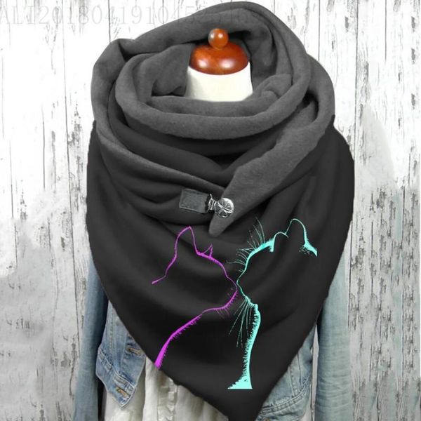 scarves women scarf winter fashion printing view art print button szalik functional soft wrap casual warm shawls 2021, Blue;gray
scarves women scarf winter fashion printing view art print button szalik functional soft wrap casual warm shawls 2021, Blue;gray