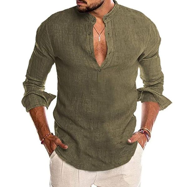 men's casual shirts plain long sleeve shirt solid v-neck single breasted daily loose summer 2021 fashion male style, White;black
men's casual shirts plain long sleeve shirt solid v-neck single breasted daily loose summer 2021 fashion male style, White;black