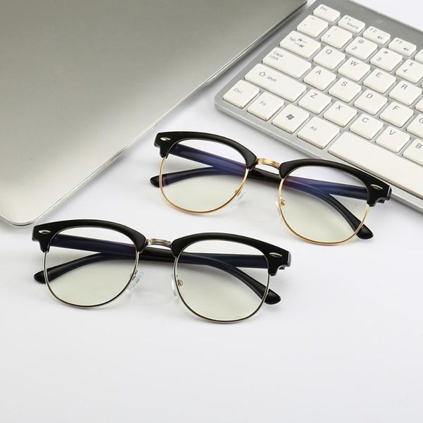 fashion sunglasses frames computer glasses anti blue ray eyestrain metal frame decorative radiation protection eyewear, Black
fashion sunglasses frames computer glasses anti blue ray eyestrain metal frame decorative radiation protection eyewear, Black