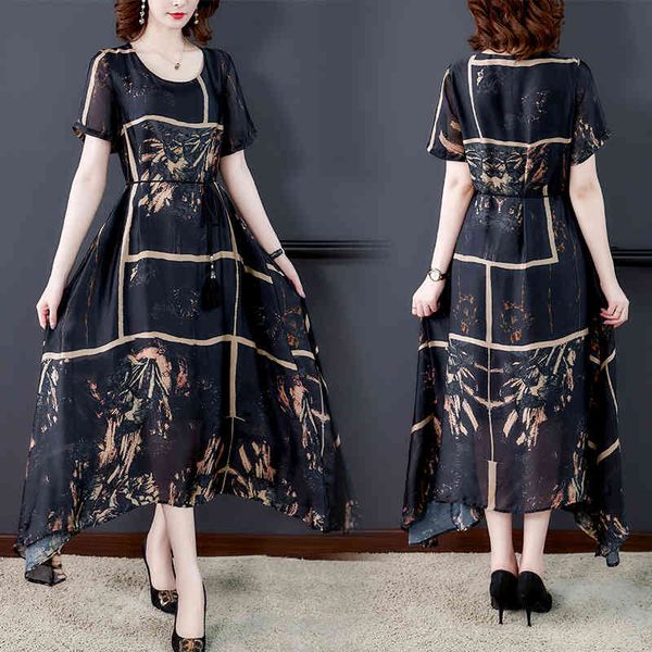 casual dresses european women summer loose retro printed a- line dress lady mom large size round neck fashionable 2mwn, Black;gray
casual dresses european women summer loose retro printed a- line dress lady mom large size round neck fashionable 2mwn, Black;gray