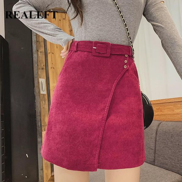 skirts realeft autumn winter red corduroy mini skater with belt high waist pocket wrap a-line 2021 arrival, Black
skirts realeft autumn winter red corduroy mini skater with belt high waist pocket wrap a-line 2021 arrival, Black