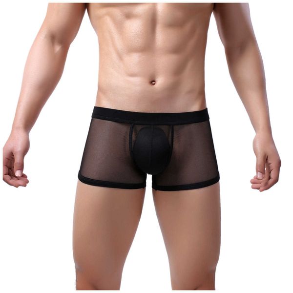 underpants men's underwear man boxer summer ice network mesh breathable youth bamboo ventilate shorts four cosy 2021, Black;white
underpants men's underwear man boxer summer ice network mesh breathable youth bamboo ventilate shorts four cosy 2021, Black;white