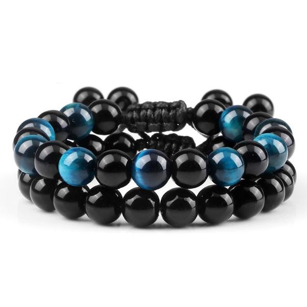 beaded, strands 2pcs men bracelets natural black onyx multicolor tiger eye stone beads handmade braided bracelet for women couples yoga jewe
beaded, strands 2pcs men bracelets natural black onyx multicolor tiger eye stone beads handmade braided bracelet for women couples yoga jewe