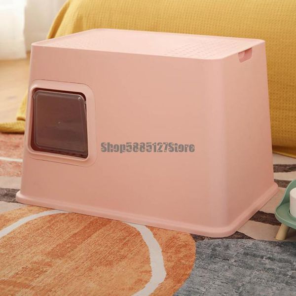 long channel cat litter basin fully enclosed large toilet deodorization small kitten splash proof corridor other supplies
long channel cat litter basin fully enclosed large toilet deodorization small kitten splash proof corridor other supplies