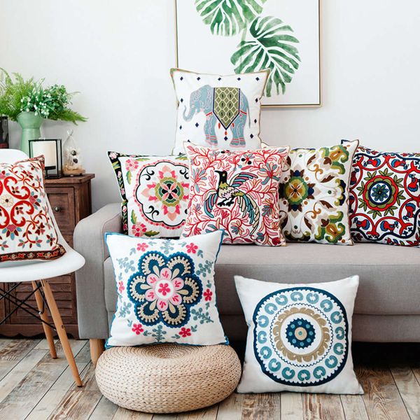 nordic small fresh pastoral living room sofa bedside embroidery flower pillow case seat cushion
nordic small fresh pastoral living room sofa bedside embroidery flower pillow case seat cushion