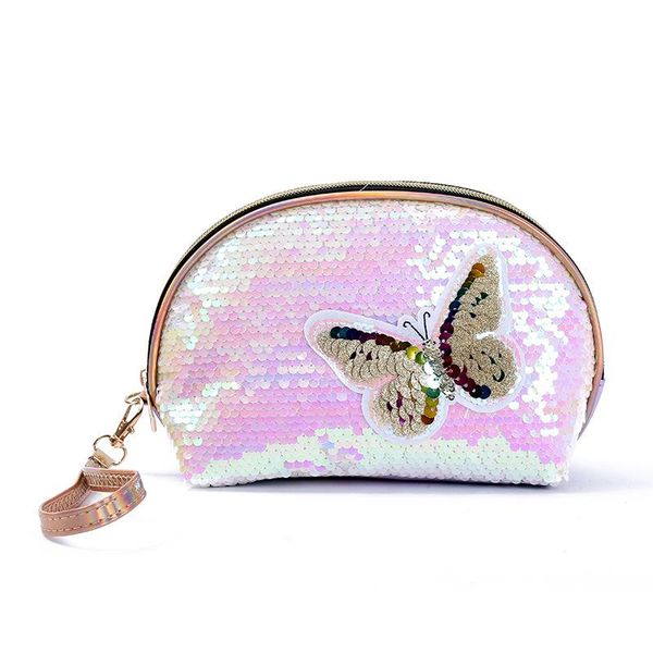 cosmetic bags & cases half circle women bag pu leather sequin girl makeup female beauty case travel portable zipper toiletry make up
cosmetic bags & cases half circle women bag pu leather sequin girl makeup female beauty case travel portable zipper toiletry make up