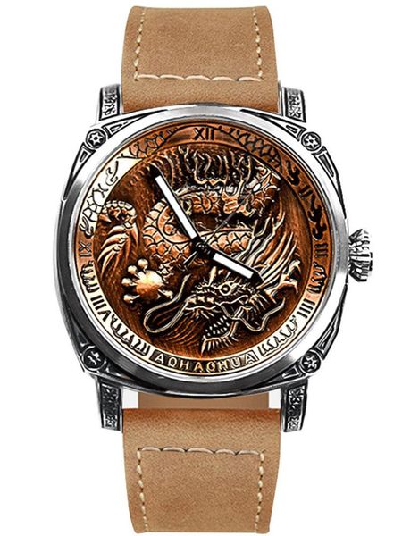 wristwatches retro automatic mechanical punk men's watch square large dial dragon men watches waterproof skeleton personality male, Slivery;brown
wristwatches retro automatic mechanical punk men's watch square large dial dragon men watches waterproof skeleton personality male, Slivery;brown
