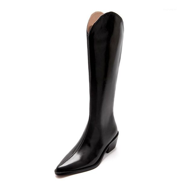 boots mkkhou fashion knee-high boot girl 2021 winter leather pointed western cowboy 5.5cm high heel1, Black
boots mkkhou fashion knee-high boot girl 2021 winter leather pointed western cowboy 5.5cm high heel1, Black