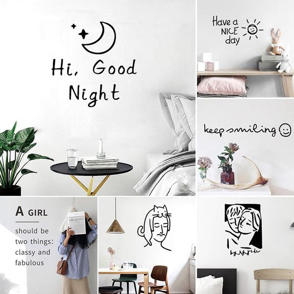 wall stickers letter sticker waterproof paper decorative bedside sofa background modern minimalist household decor
wall stickers letter sticker waterproof paper decorative bedside sofa background modern minimalist household decor