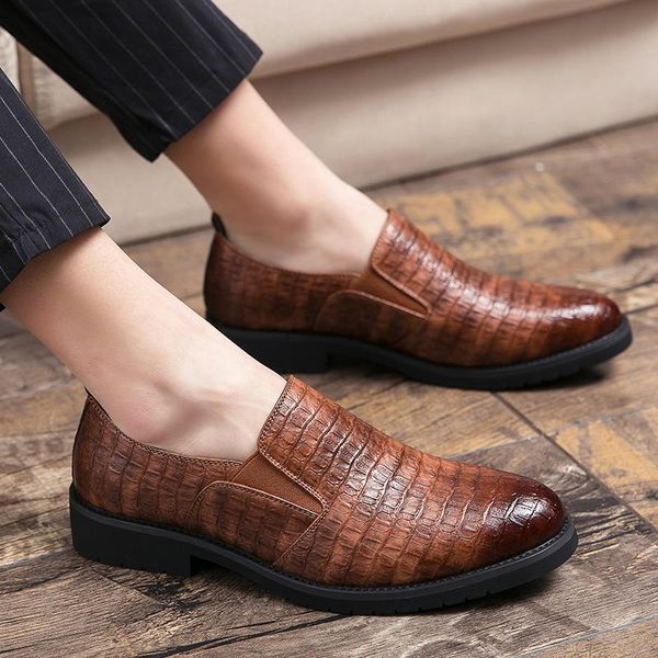dress shoes men comfortable banquet sewing thread especially crocodile pattern fashion deerskin groom zapatos hombre, Black
dress shoes men comfortable banquet sewing thread especially crocodile pattern fashion deerskin groom zapatos hombre, Black