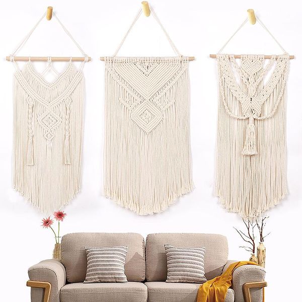 tapestries 2021 wall hanging tapestry cotton rope tassel hand woven bohemian geometric art beautiful living room home decor
tapestries 2021 wall hanging tapestry cotton rope tassel hand woven bohemian geometric art beautiful living room home decor