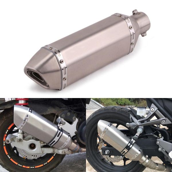 motorcycle exhaust system pipe motocross modified escape moto muffler for cafe racer tmax 530 nmax cb400 er6n gy6 atv dirt bike scooter
motorcycle exhaust system pipe motocross modified escape moto muffler for cafe racer tmax 530 nmax cb400 er6n gy6 atv dirt bike scooter