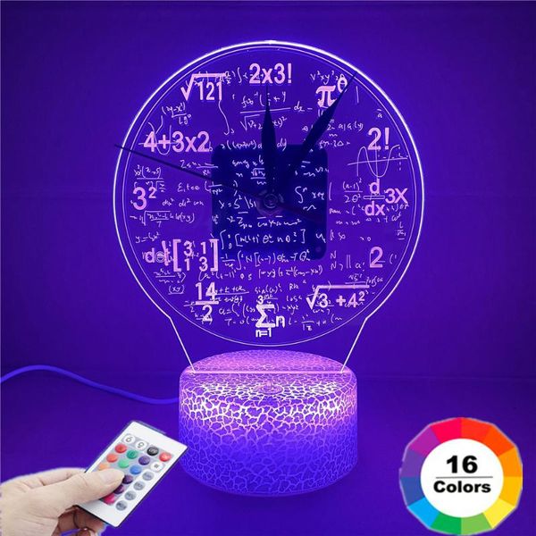 other clocks & accessories bedside alarm 3d night light led table clock acrylic lamp for bedroom interior deskdecoration gift
other clocks & accessories bedside alarm 3d night light led table clock acrylic lamp for bedroom interior deskdecoration gift